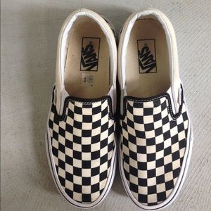 Vans Checkered Slip-Ons